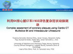 [EuroPCR 2011]利用64排心脏CT和IVUS评估复杂冠状动脉斑块