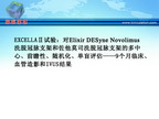 [EuroPCR 2010] EXCELLAⅡ试验：对Elixir DESyne Novolimus 洗脱冠脉支架和佐他莫司洗脱冠脉支架的多中心、前瞻性、随机化、单盲评估——9个月临床、血管造影和IVUS结果